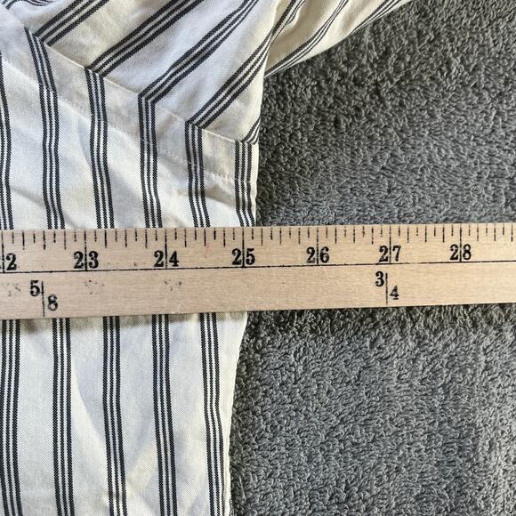 Ralph Lauren Shirt Mens XL Cream Striped Custom Fit Button Down Business Office - Picture 9 of 9